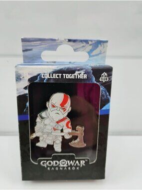 God Of War Ragnarok Kratos Enamel Pin Collectible By Pin Club